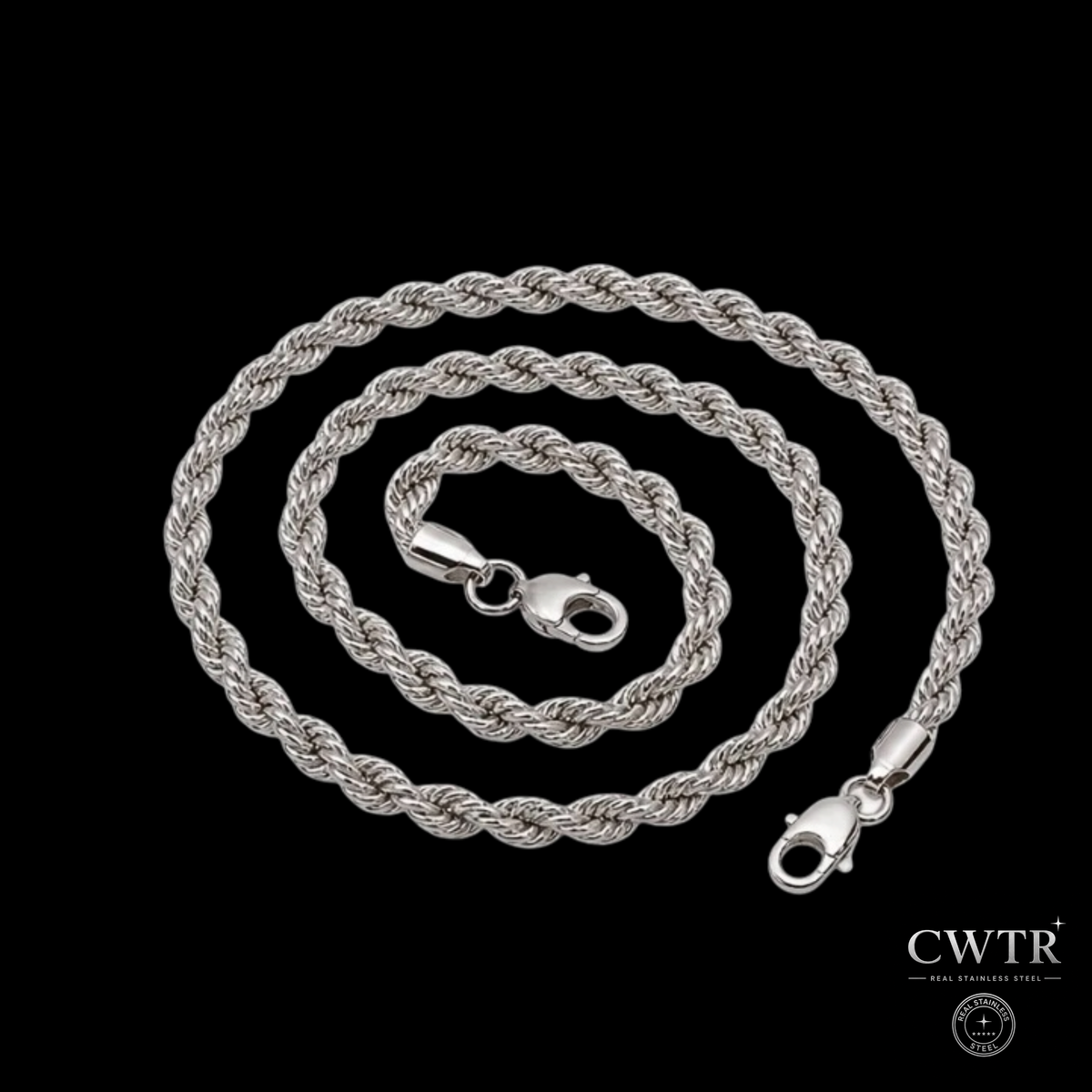 Cadena estilo cuerda premium