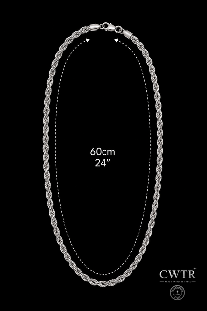 Cadena estilo cuerda premium