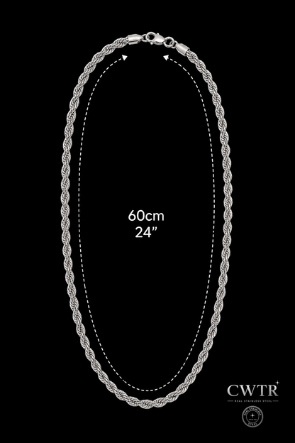 Cadena estilo cuerda premium