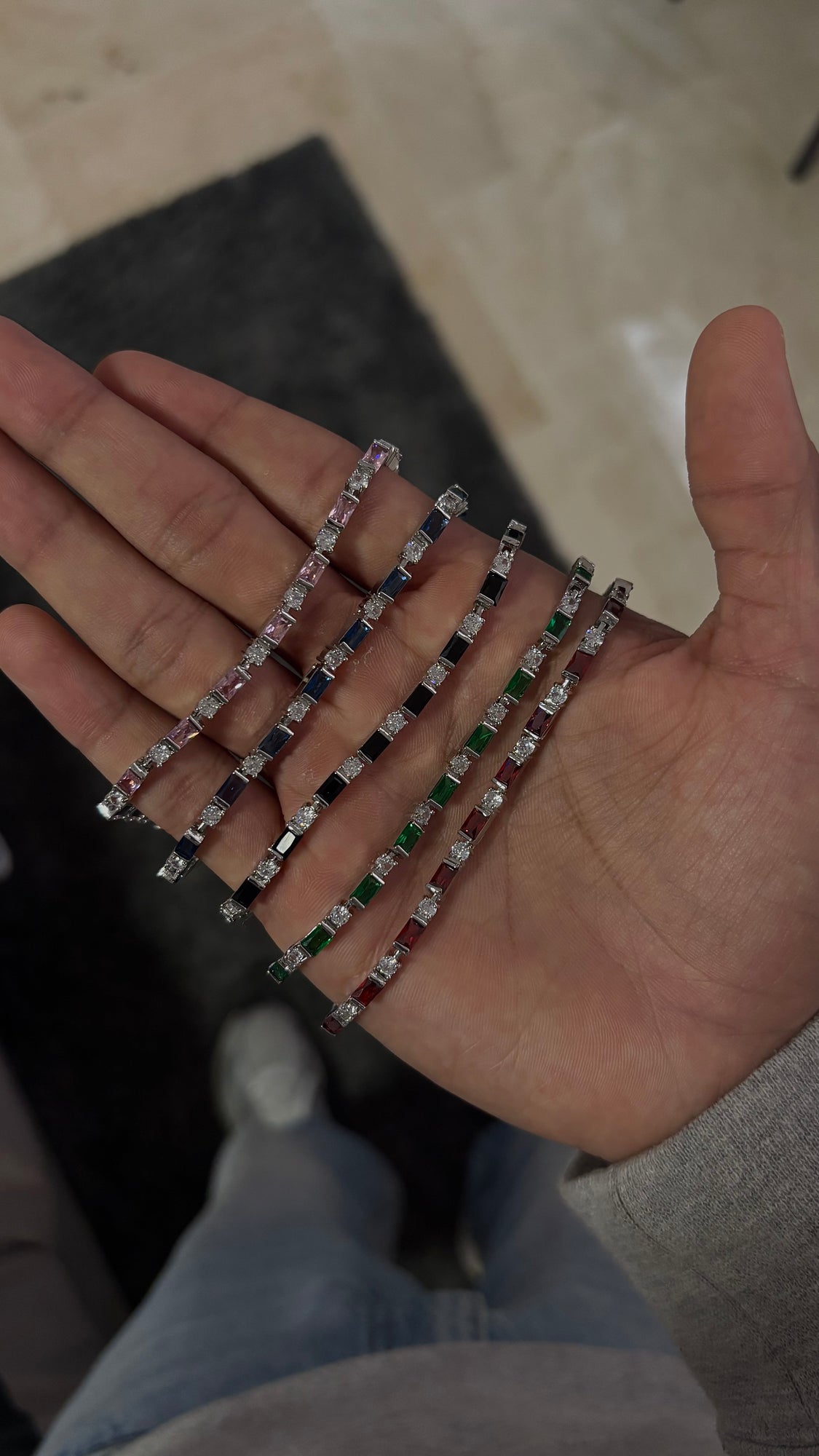 BRAZALETE emerald LINE